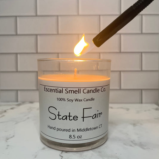 This State Fair warm sweet and salty scent will make you feel like you’re at your favorite state fair! It has top notes of sea salt with middle notes of popcorn, Carmel and vanilla!